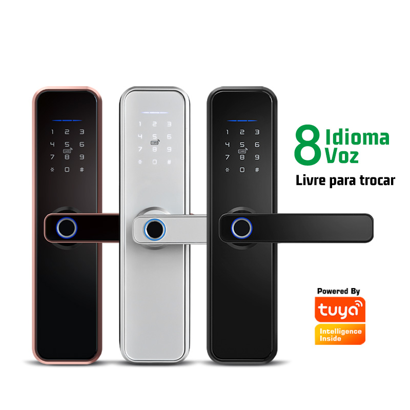 Home Security Keypad - Serrure Intelligente X5 Étanche Tuya Biométrique