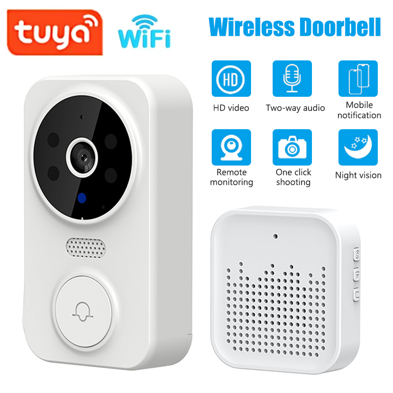 Home Security Prices - Sonnette vidéo intelligente WiFi, caméra à