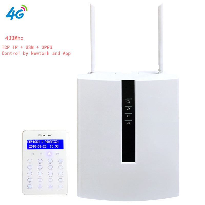 Home Zone Security App - Système d'alarme domestique filaire 4G GSM