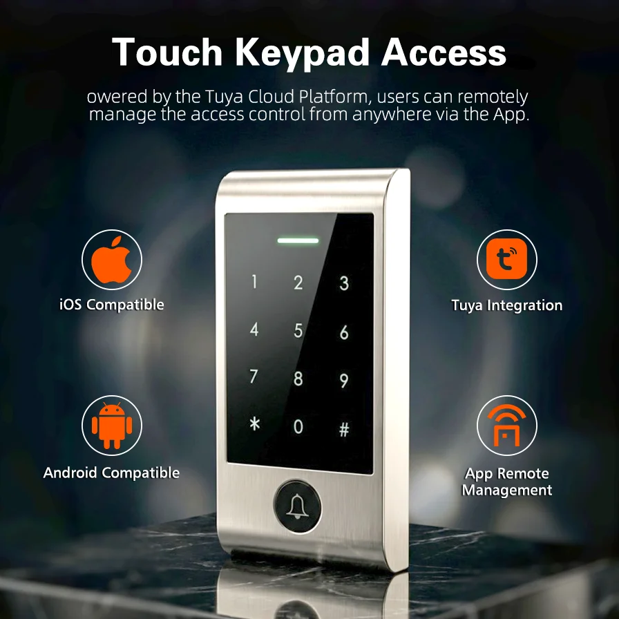 Home Security Doors - Système d'accès avancé avec clavier tactile