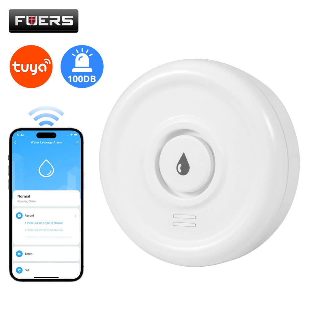Home Security Equipment - Fuers-Détecteur de fuite d'eau, alarme domestique