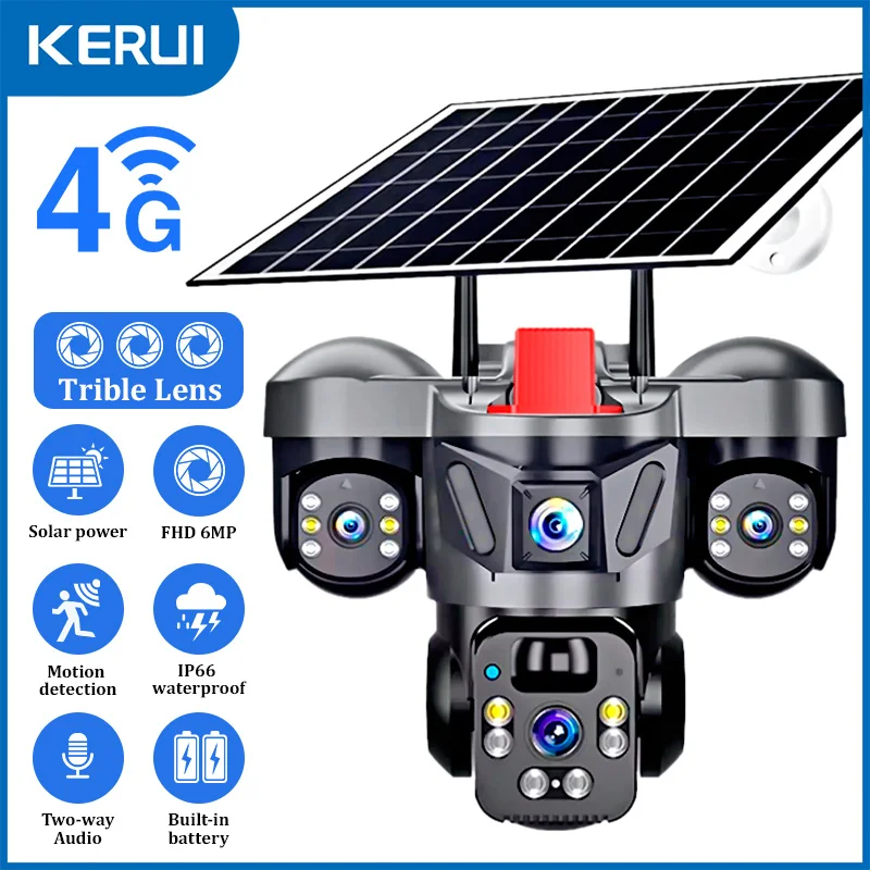 Home Security Prices - KERUI V380 Pro extérieur PTZ 6MP