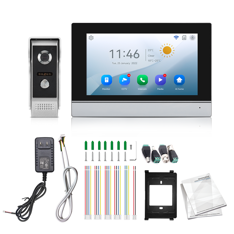 Home Security Prices - Visiophone avec écran IPS de 7