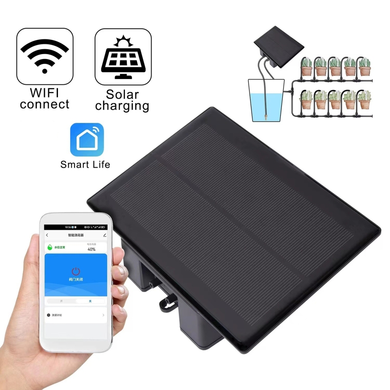 Home Security Technology - Kit de Machine d'arrosage automatique solaire