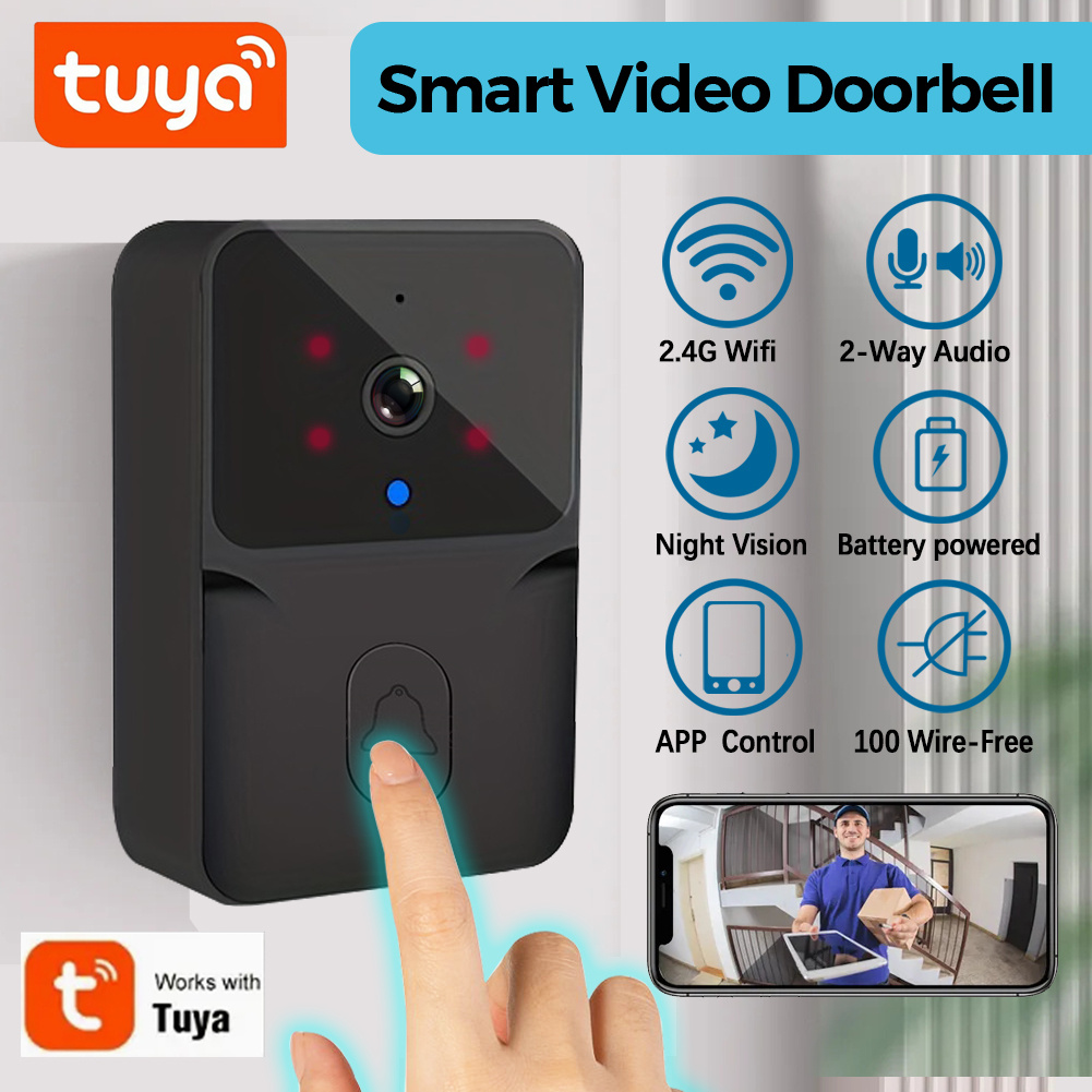 Home Security Prices - Sonnette vidéo intelligente sans fil Tuya,