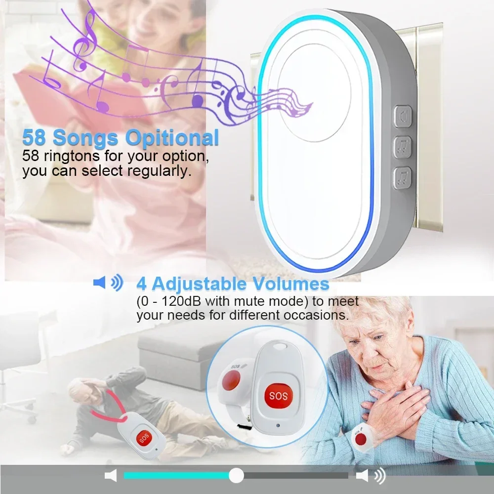 Bouton d'appel d'urgence sans  - Home Security Equipment avis et prix