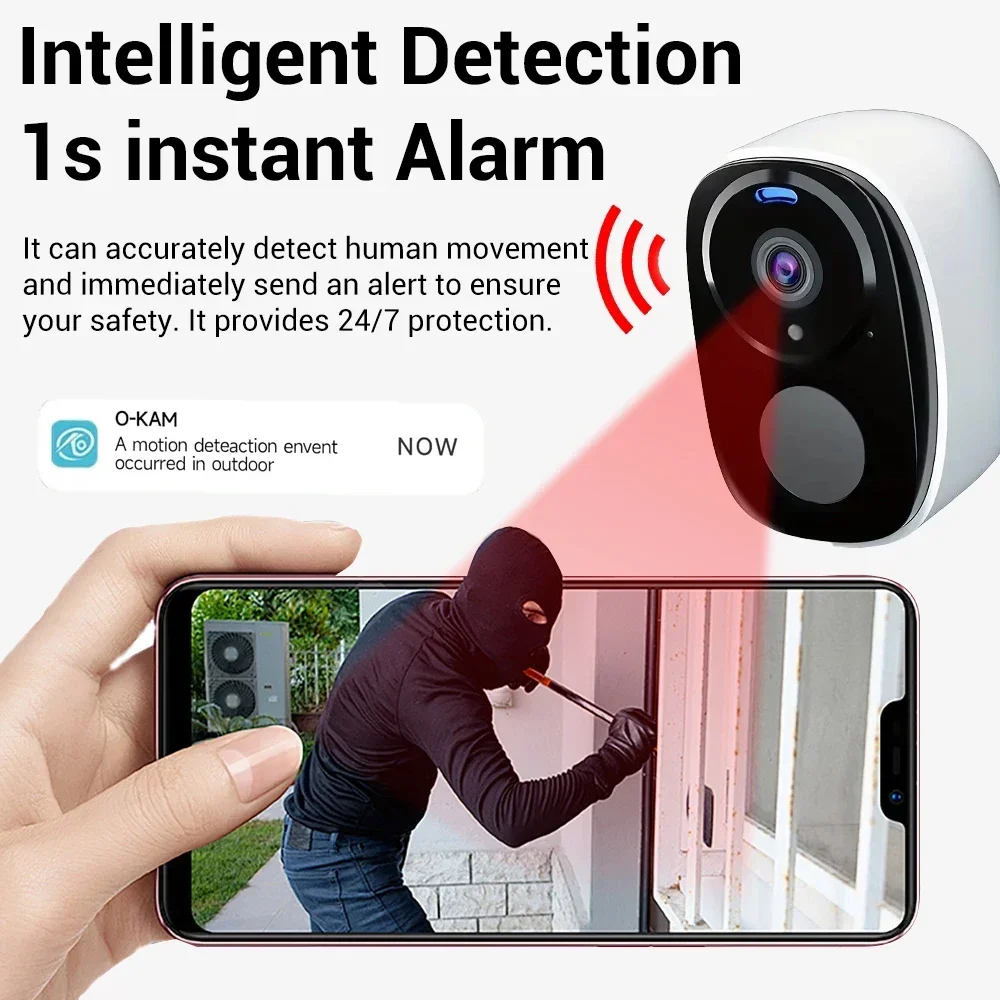 PEGATAH 2K 4G/Wifi Caméra à Ba - Home Security Video Systems avis et prix