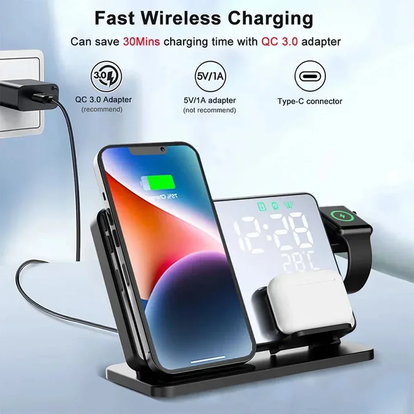 Support de réveil et chargeur  - Home Security Wireless avis et prix