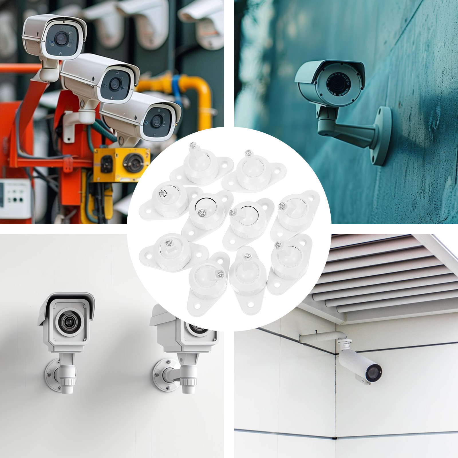 10 pièces de supports muraux u - Home Security Firms avis et prix