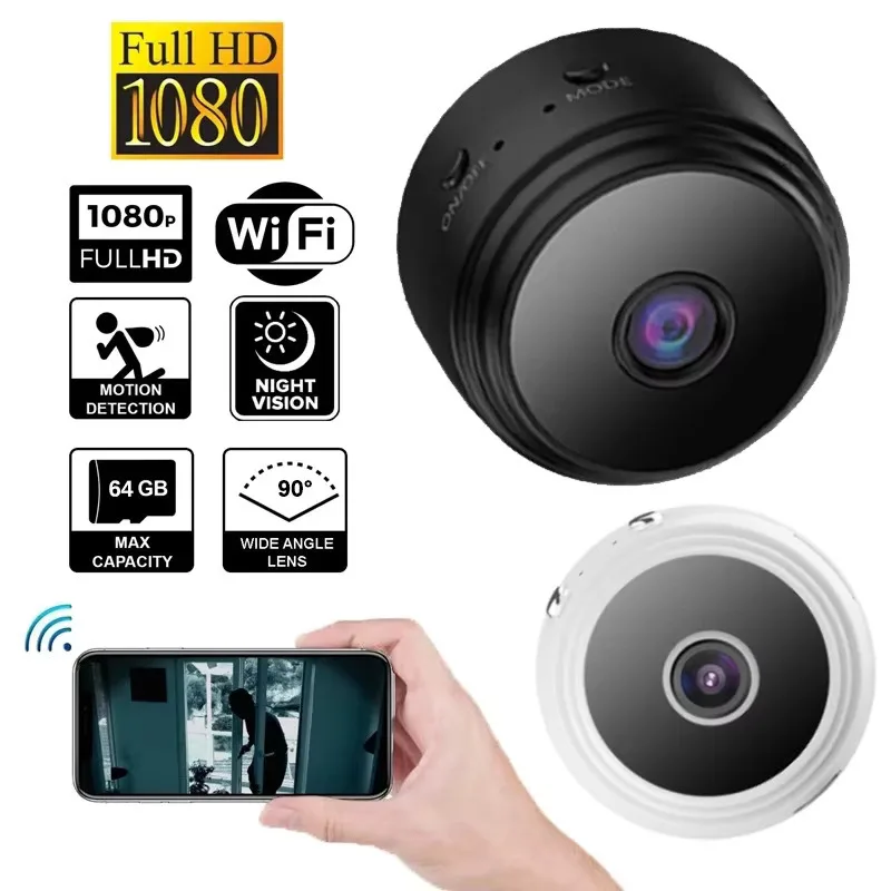 Mini Caméra de permission A9 W - Home Security Prices avis et prix