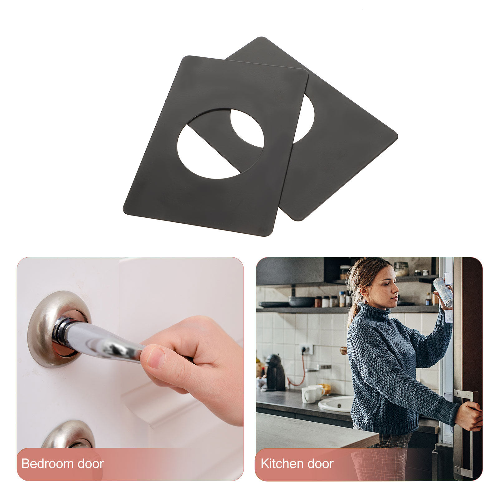 2 Pièces Plaque de Renforcemen - Door Reinforcer Kit avis et prix