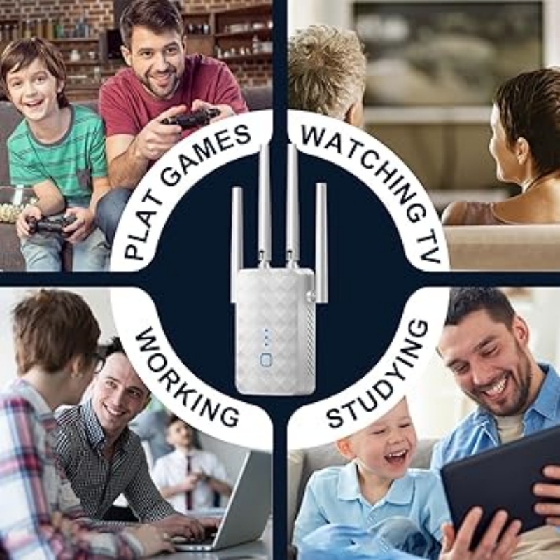 Répéteur WiFi double bande 120 - Home Security Wireless avis et prix