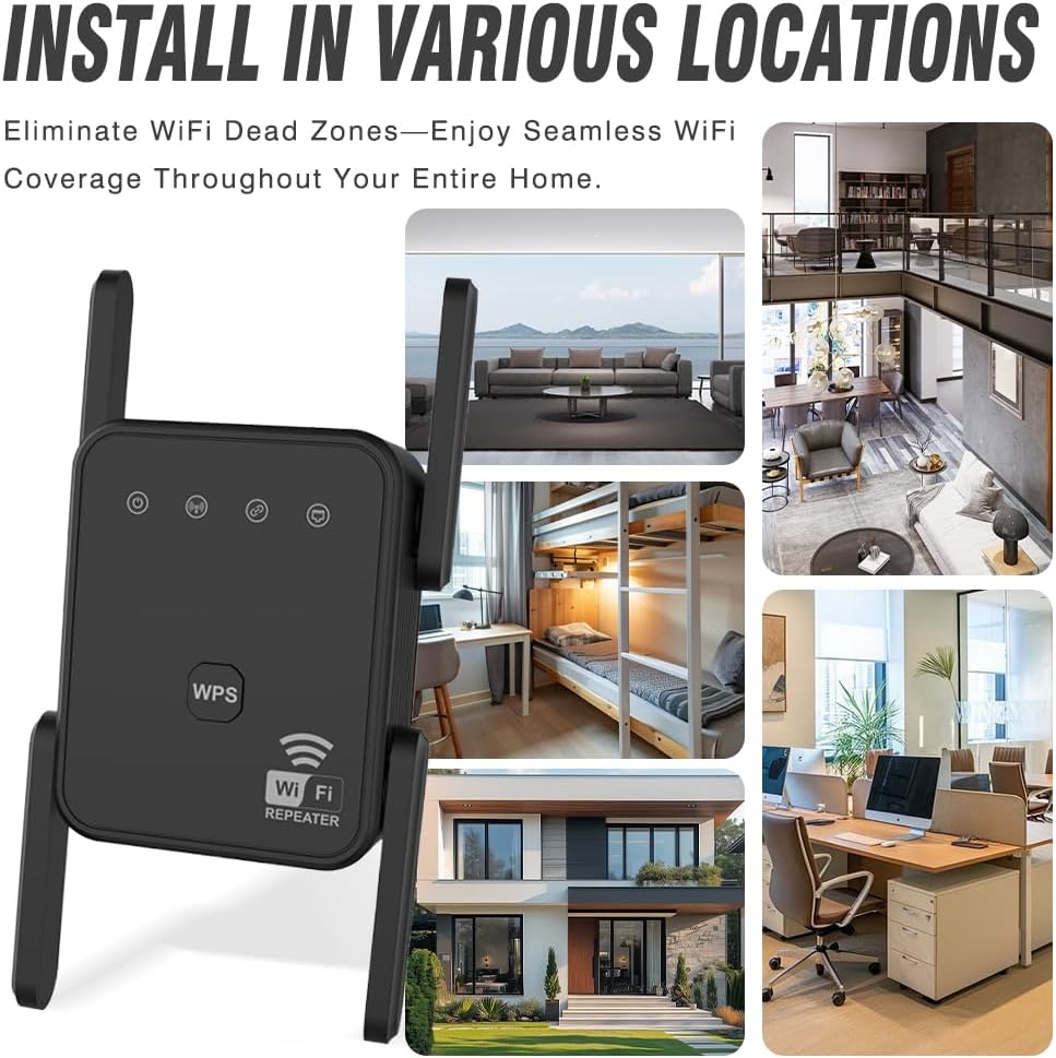 Nouveau Répéteur WiFi 2026 300 - Home Security Wireless avis et prix