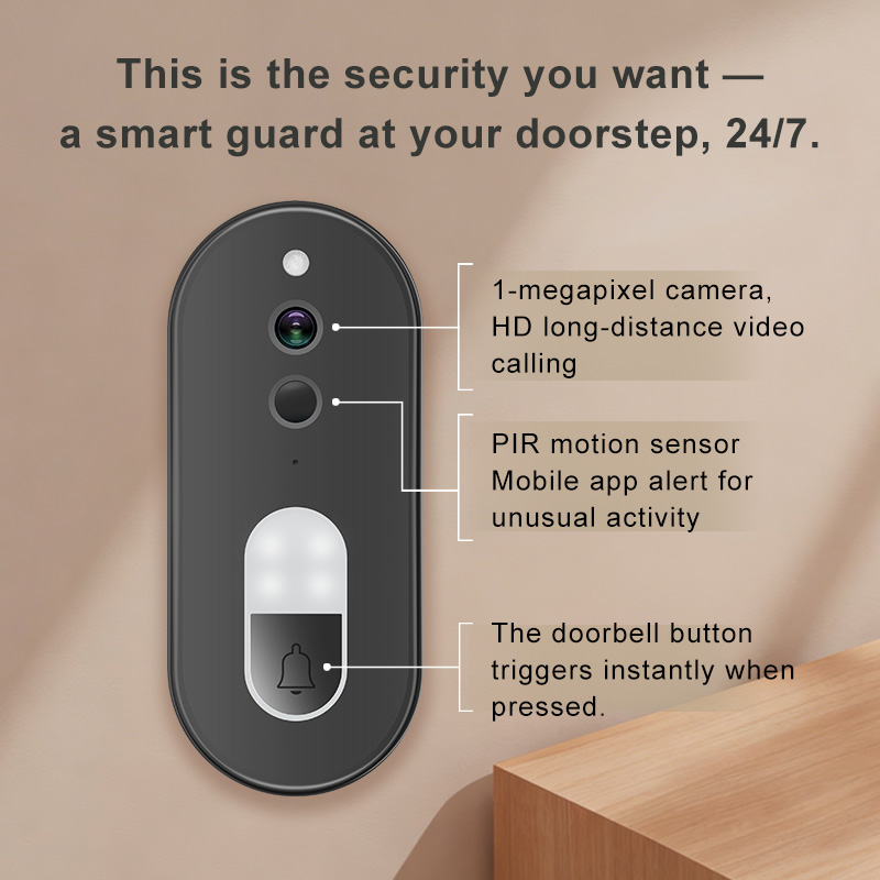 Sonnette vidéo sans fil WiFi T - Home Security Prices avis et prix