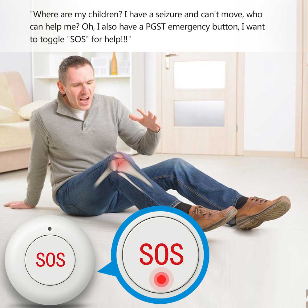 Bouton SOS sans fil, sonnette  - Home Security Equipment avis et prix