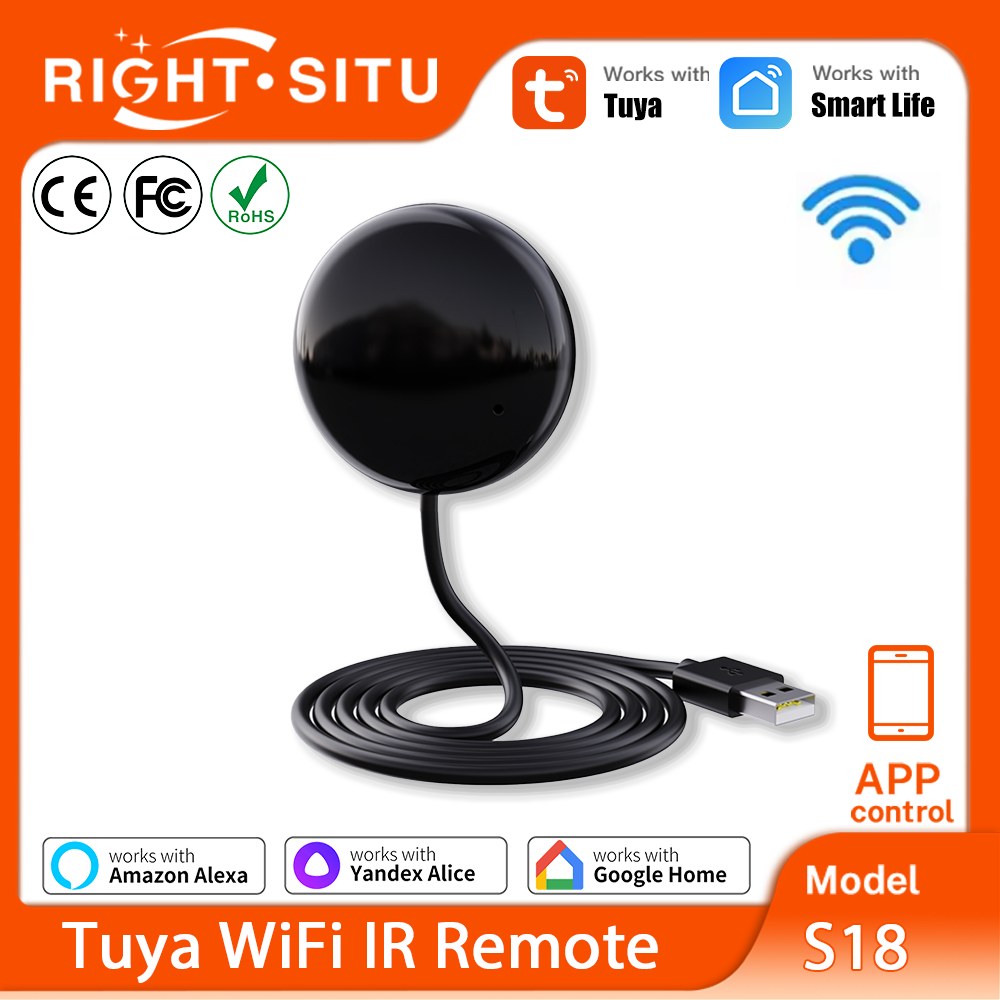 Tuya – télécommande WiFi IR po - Home Security Technology avis et prix