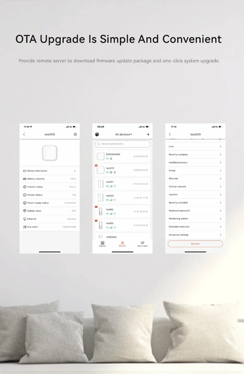 Système d'alarme d'intrusion p - Home Zone Security App avis et prix
