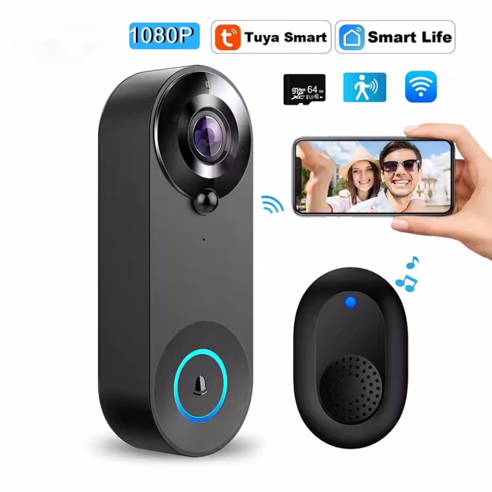 Tuya 1080P sans fil WIFI sonne - Home Security Prices avis et prix