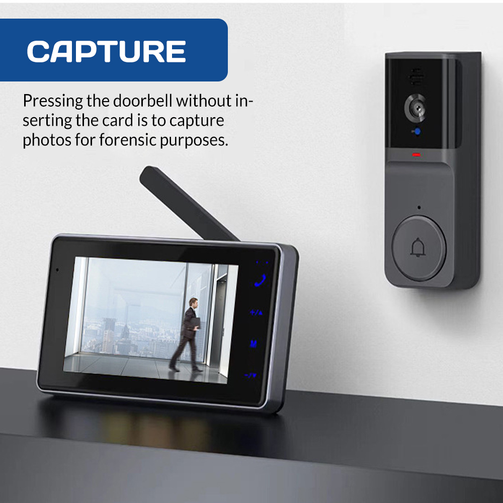Sonnette visuelle sans fil ave - Home Security Video Systems avis et prix
