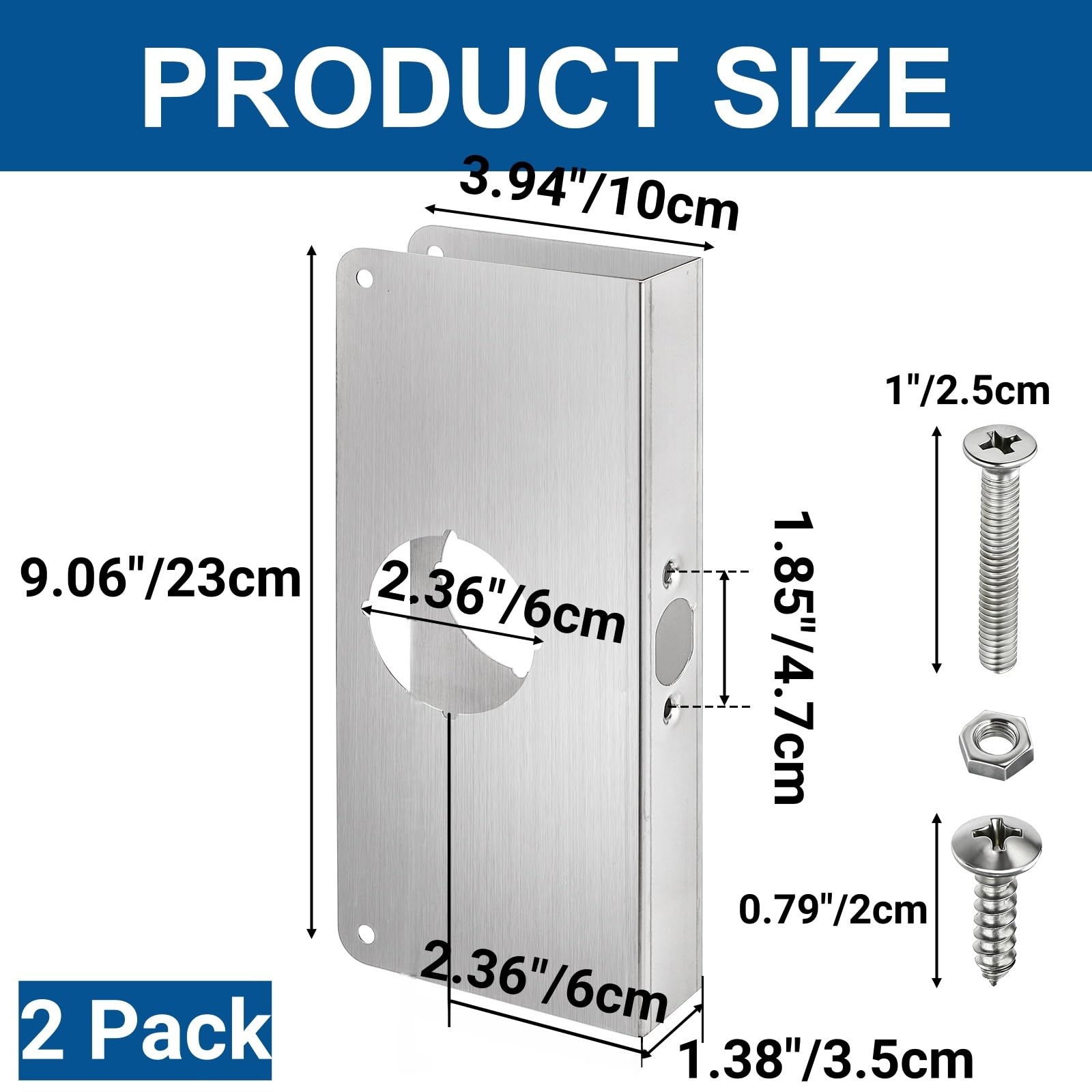 Plaque de renforcement de serr - Door Reinforcer Kit avis et prix
