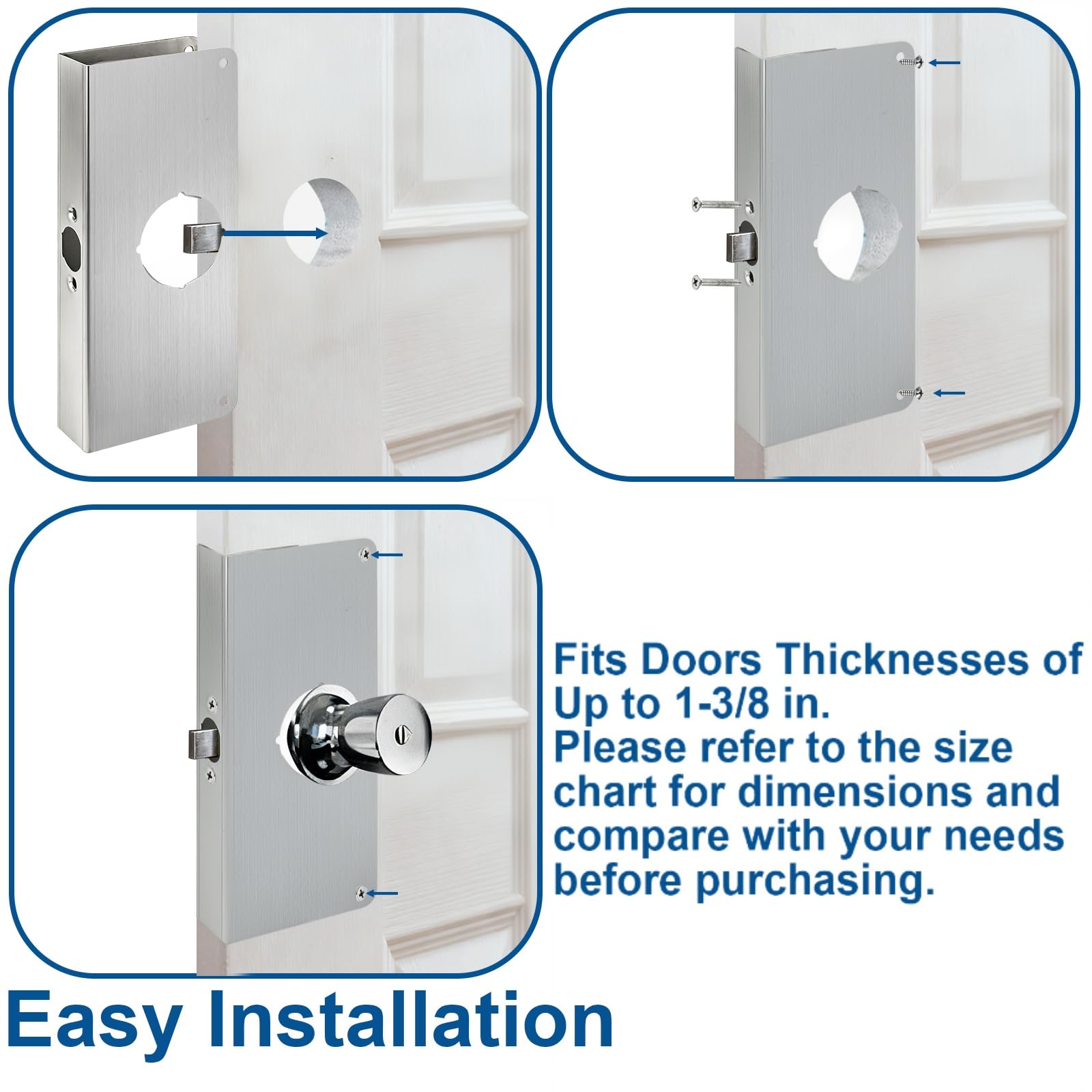 Plaque de renforcement de serr - Door Reinforcer Kit avis et prix