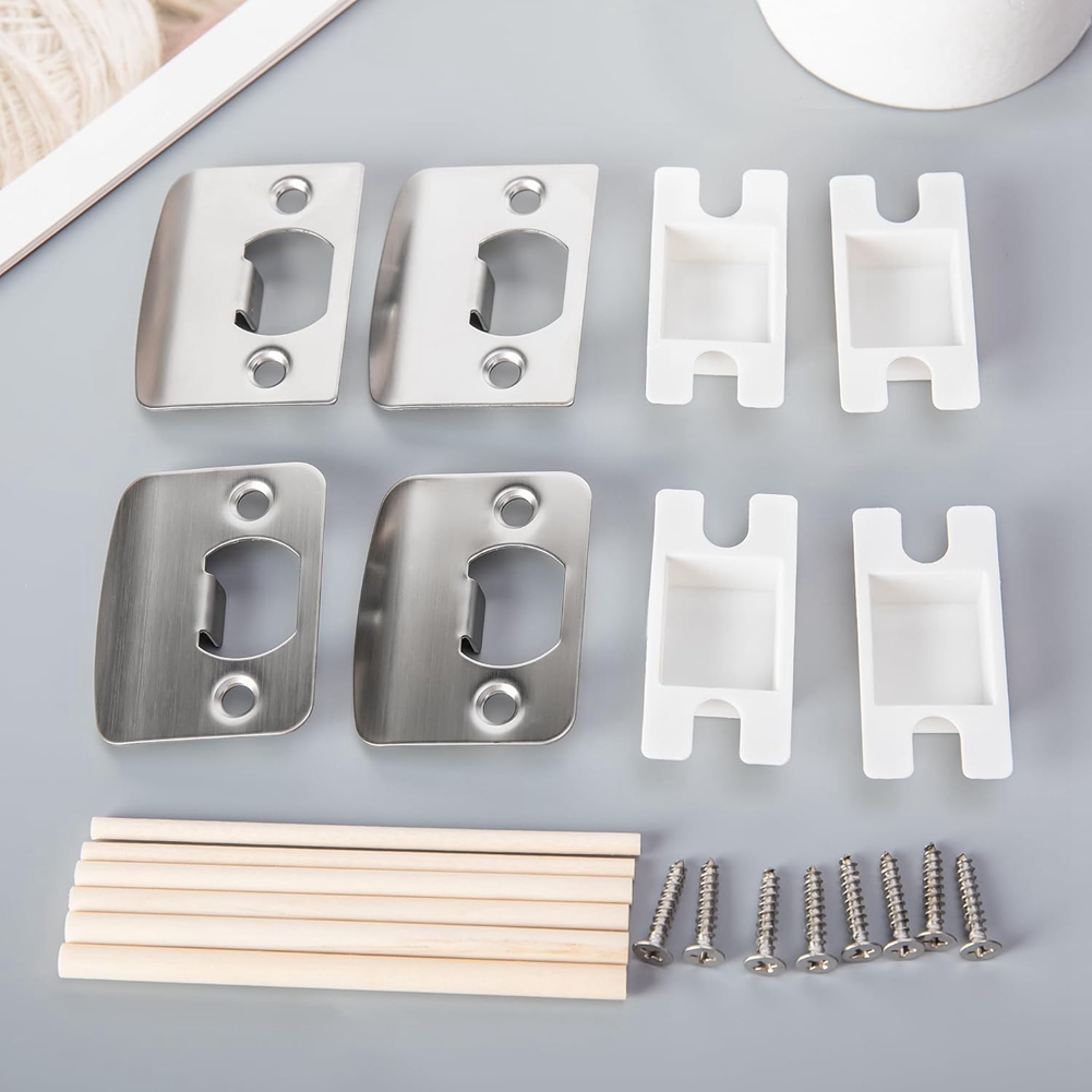 Paquet de 4 plaques de gâche d - Door Reinforcer Kit avis et prix