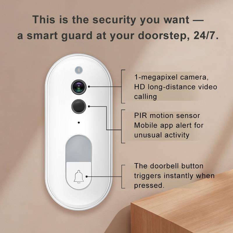 Sonnette vidéo intelligente Tu - Home Security Prices avis et prix