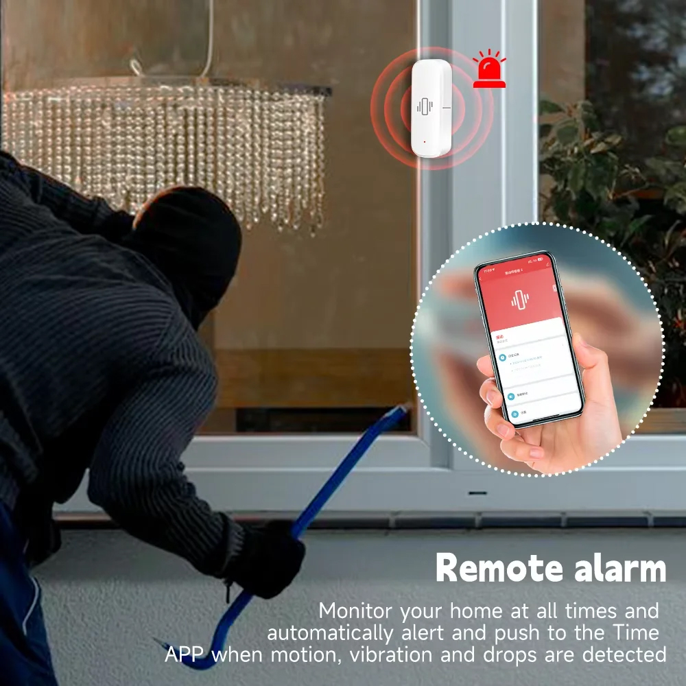 Capteur de vibrations intellig - Home Security Technology avis et prix