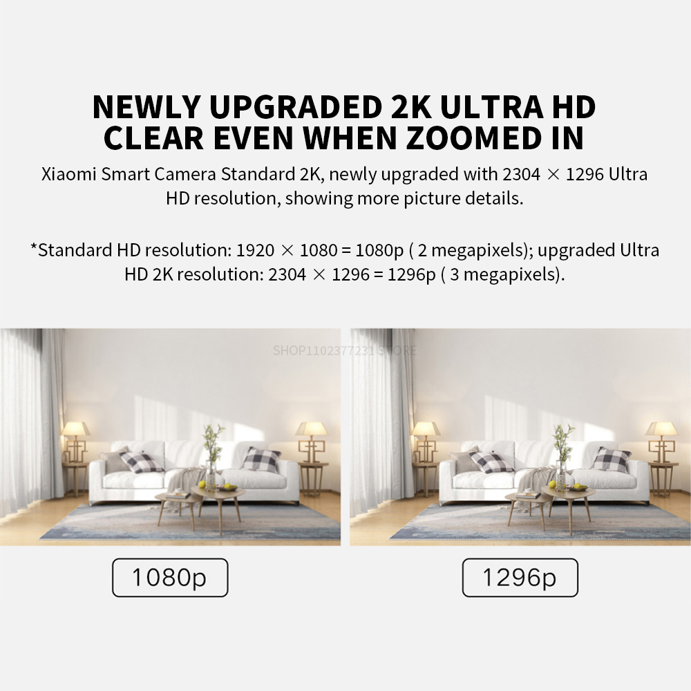 Caméra IP intelligente XIAOMI  - Home Security Camera Xiaomi avis et prix