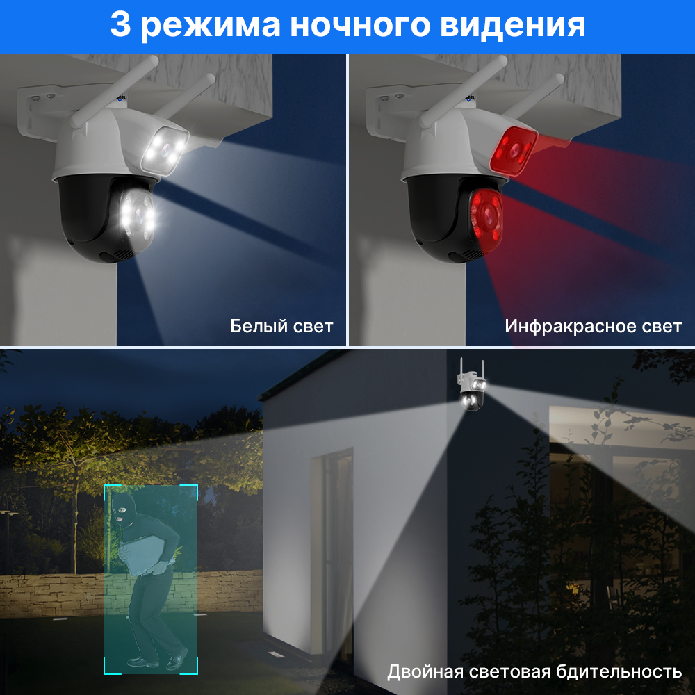 Caméra IP Wifi PTZ Hiseeu 4K 8 - Home Security Camera Xiaomi avis et prix