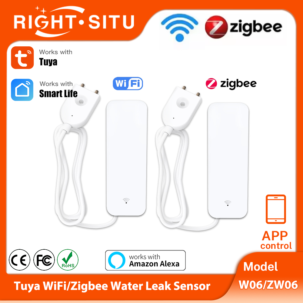 Tuya WiFi Zigbee capteur d'eau - Home Security Equipment avis et prix