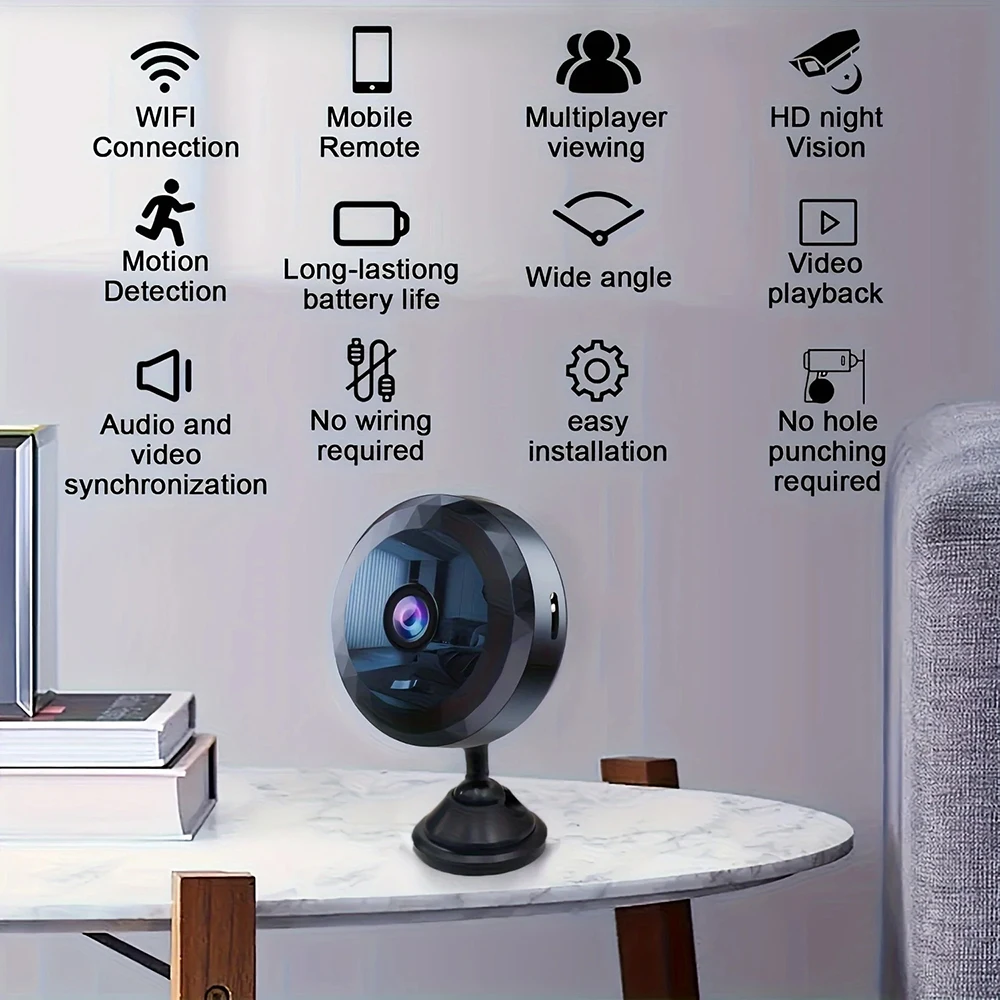 Caméra WiFi sans fil A11 1080P - Home Security Camera Xiaomi avis et prix