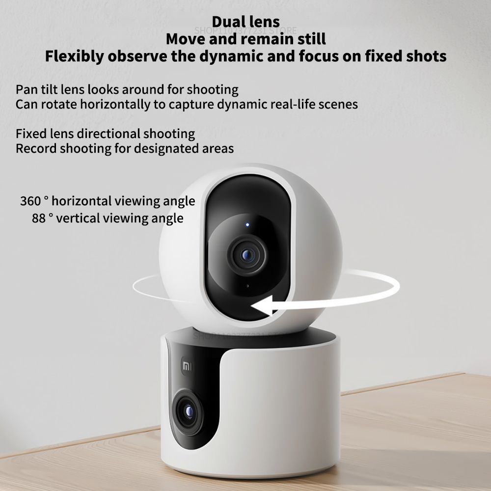 Caméra intelligente Xiaomi C30 - Home Security Camera Xiaomi avis et prix
