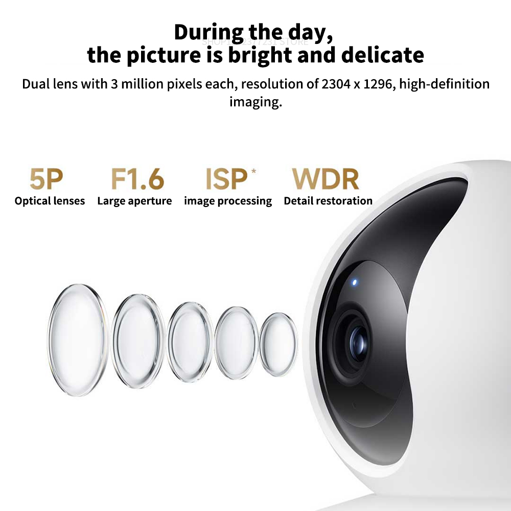Caméra intelligente Xiaomi C30 - Home Security Camera Xiaomi avis et prix