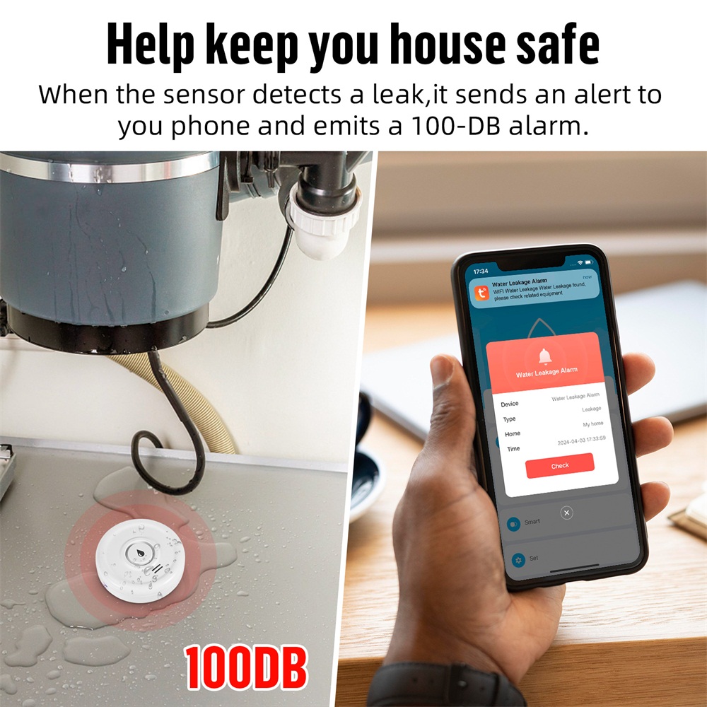 Fuers-Détecteur de fuite d'eau - Home Security Equipment avis et prix