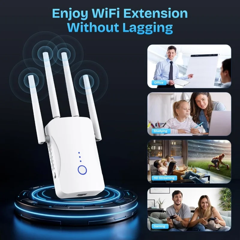 Répéteur WiFi double bande 120 - Home Security Wireless avis et prix
