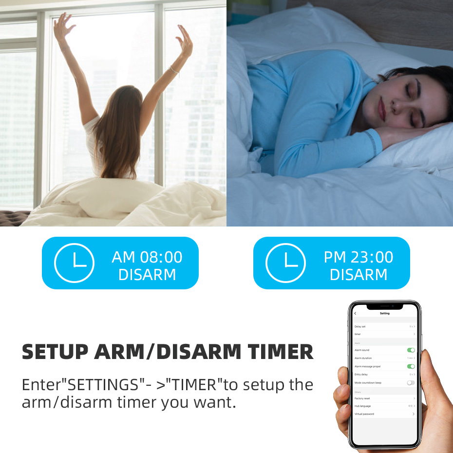 KERUI Tuya – système d'alarme  - Home Zone Security App avis et prix