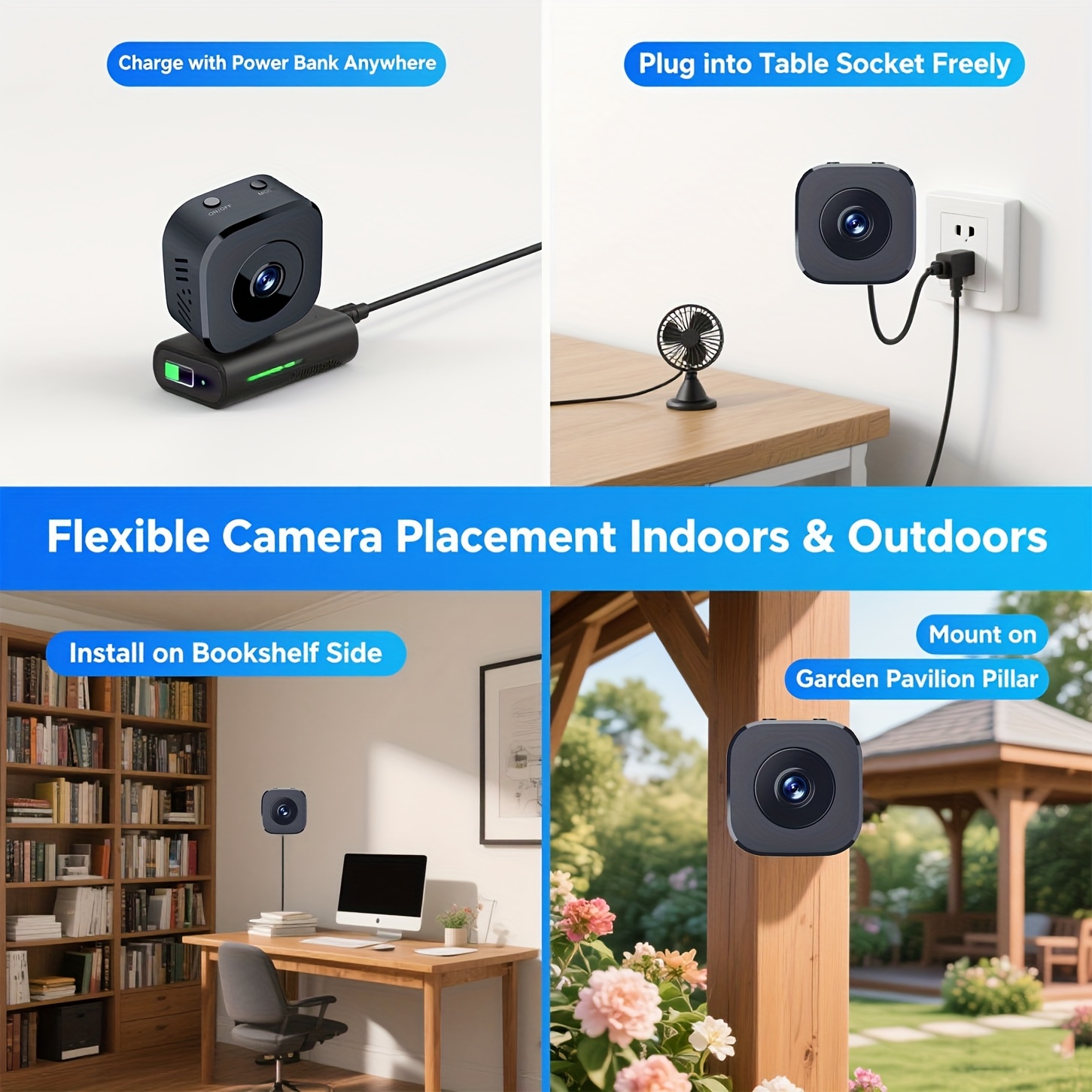 1080P HD Mini caméra WiFi sécu - Home Security Wireless avis et prix