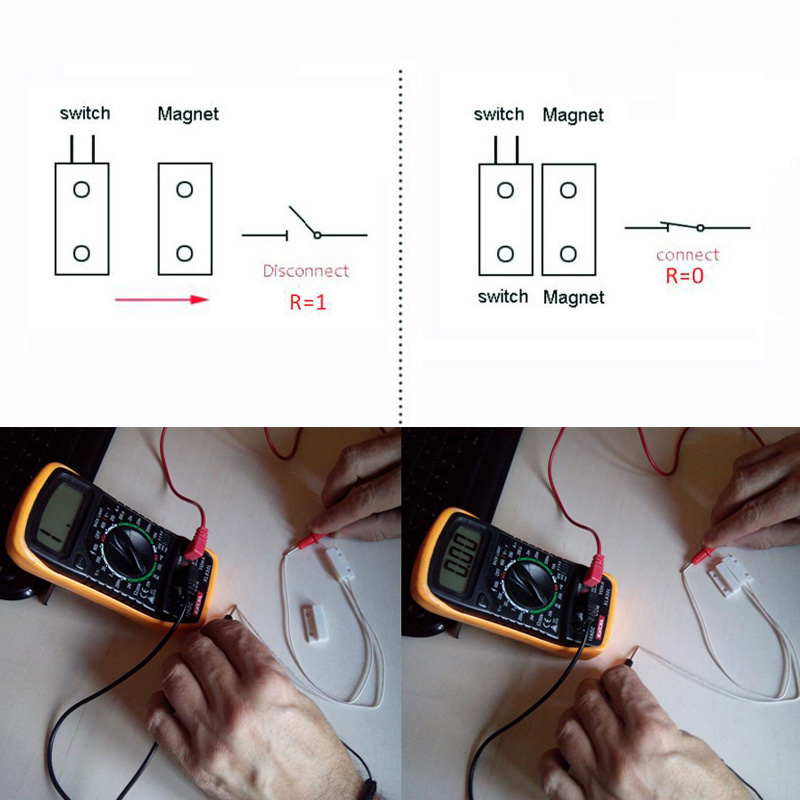 Capteur de porte/fenêtre filai - Home Security Equipment avis et prix
