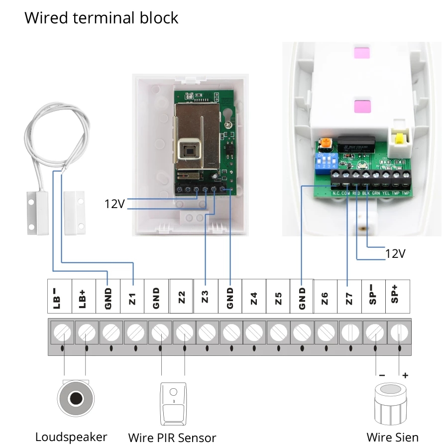 Capteur de porte/fenêtre filai - Home Security Equipment avis et prix