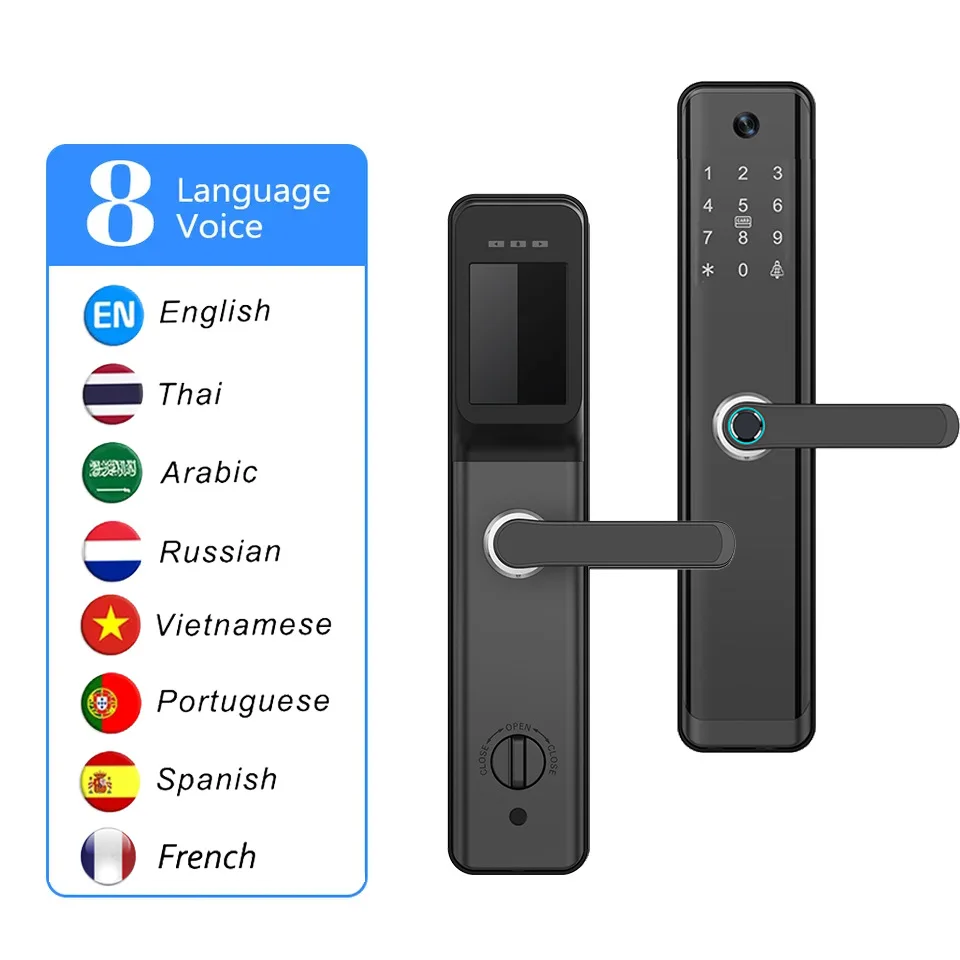 Serrure de porte connectée Tuy - Home Security Features avis et prix