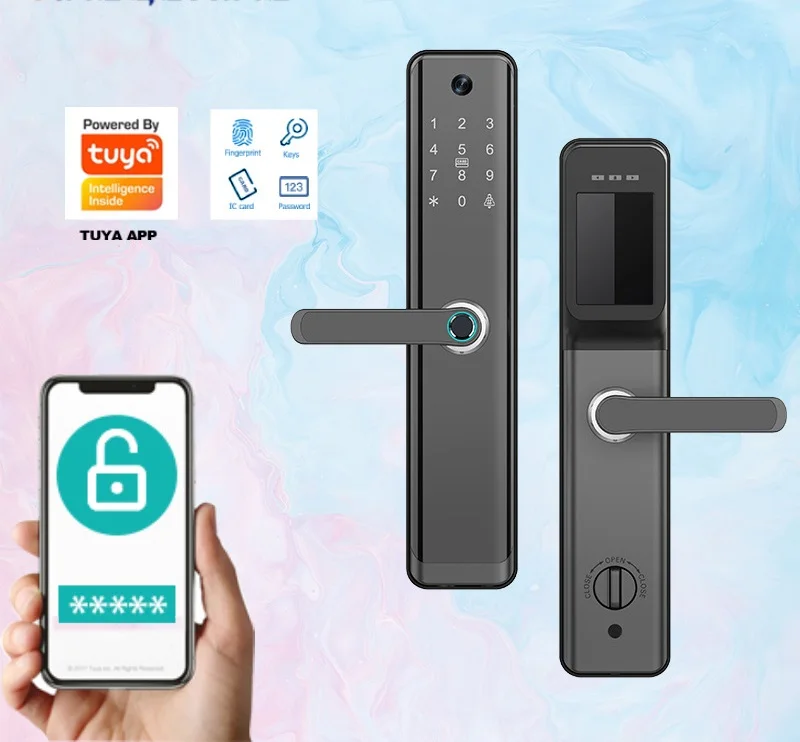 Serrure de porte connectée Tuy - Home Security Features avis et prix