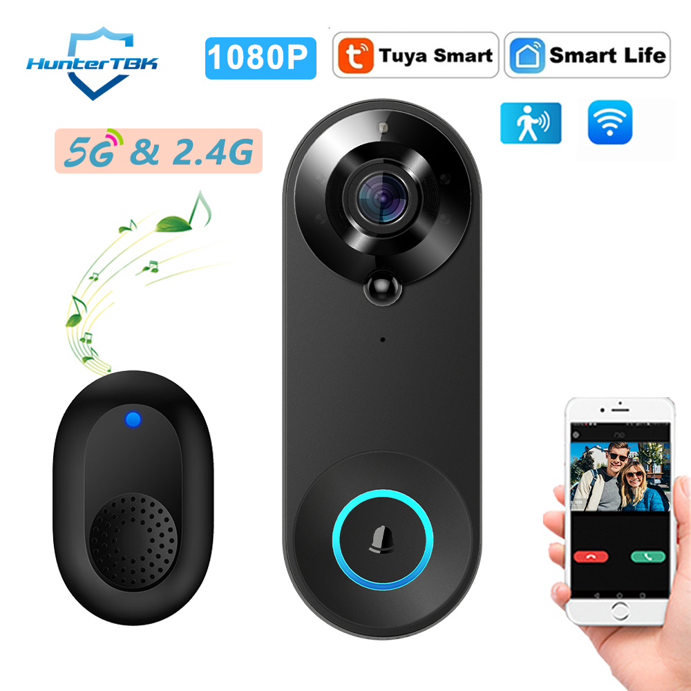 Sonnette vidéo WiFi 5G 2.4G 10 - Home Security Prices avis et prix