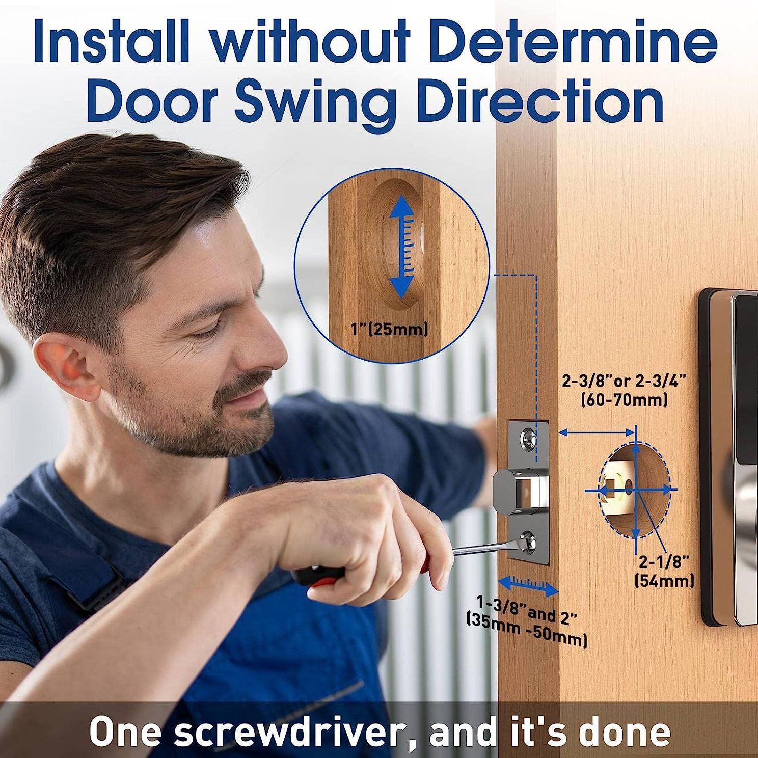 Serrure intelligente avec mot  - Home Security Keypad avis et prix