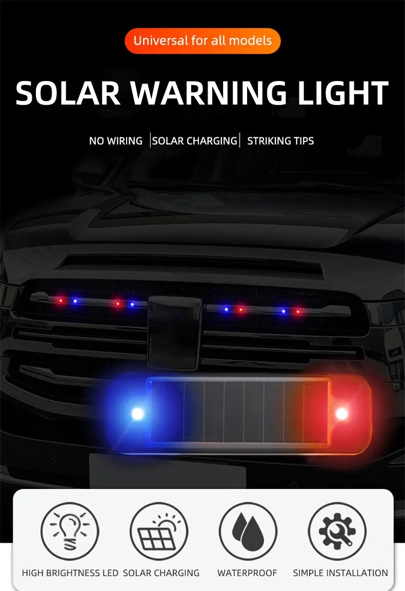 Mini LED énergie solaire voitu - Home Security Wireless avis et prix