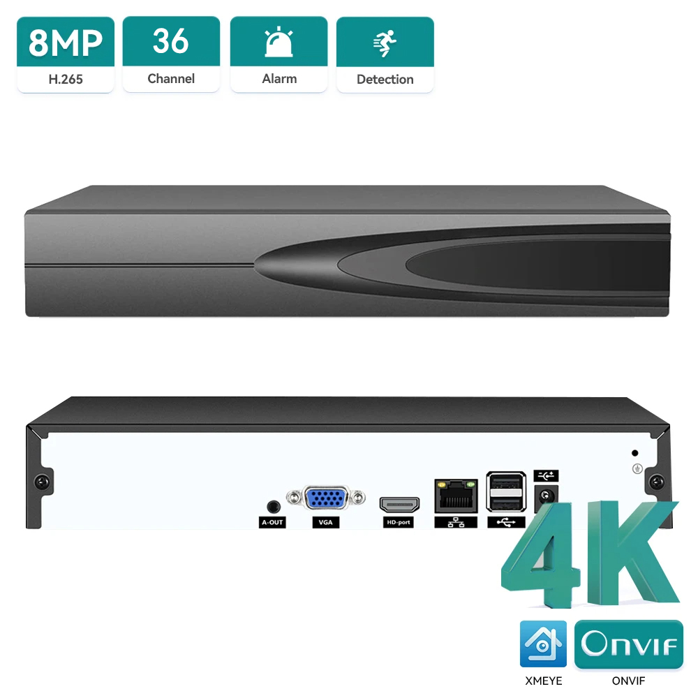 Enregistreur vidéo réseau 4K O - Home Security Equipment avis et prix