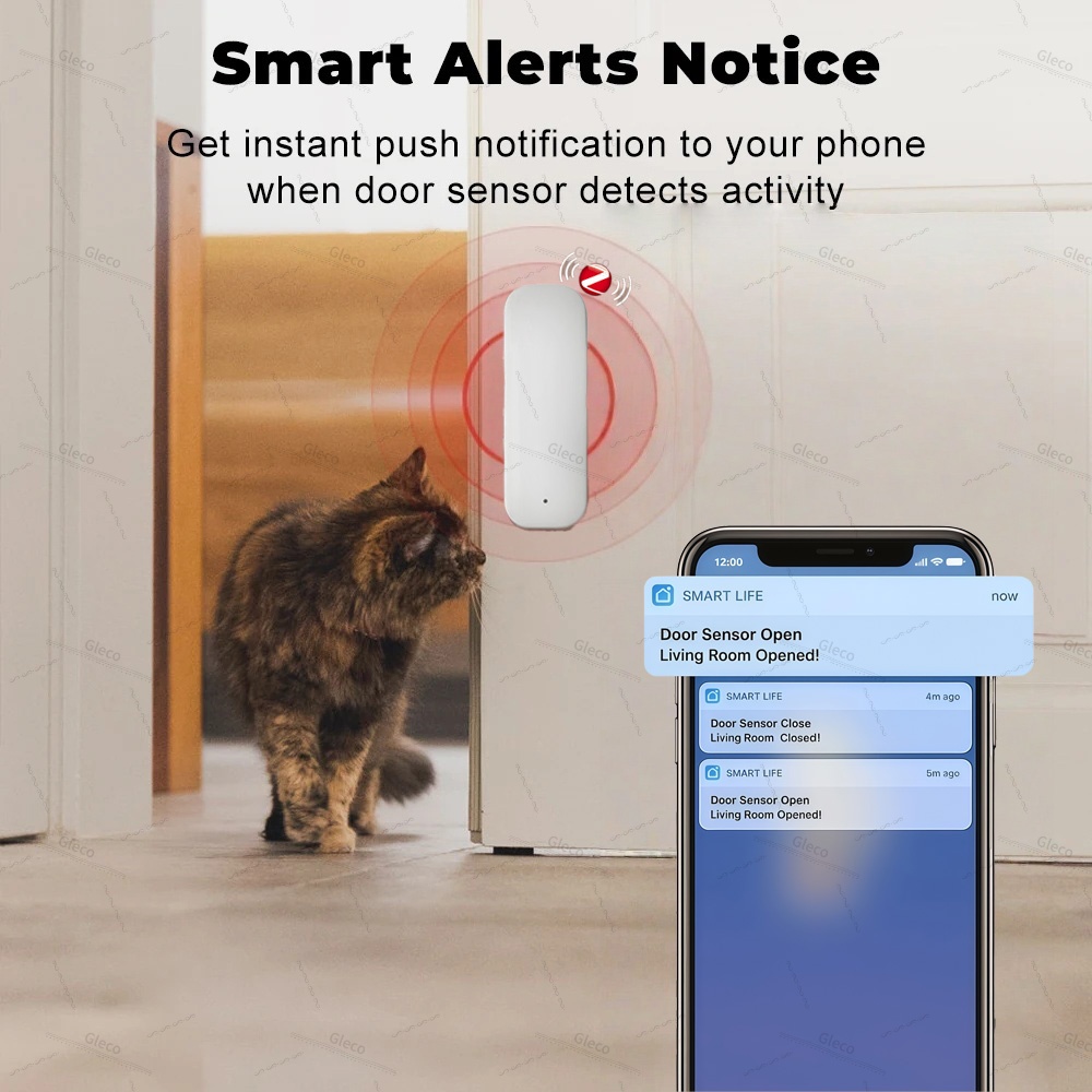 Tuya Zigbee capteur de porte f - Home Security Technology avis et prix
