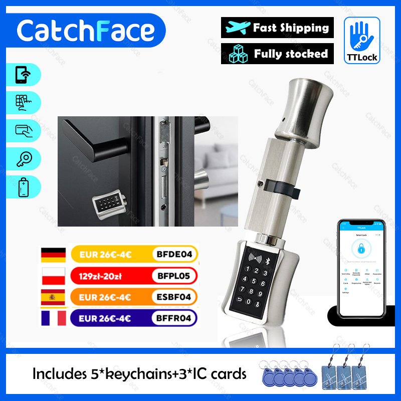Serrure de cylindre intelligen - Home Security Keypad avis et prix