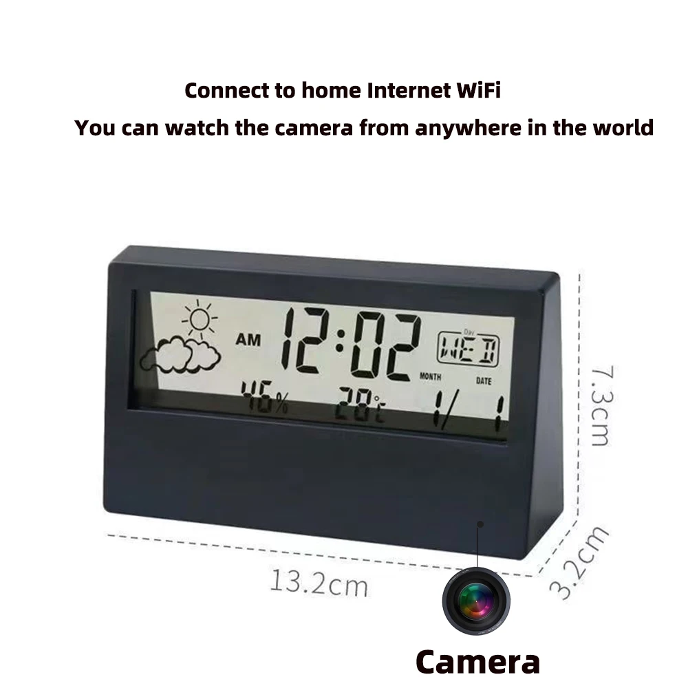 Caméra horloge WiFi 4K avec dé - Home Security Prices avis et prix